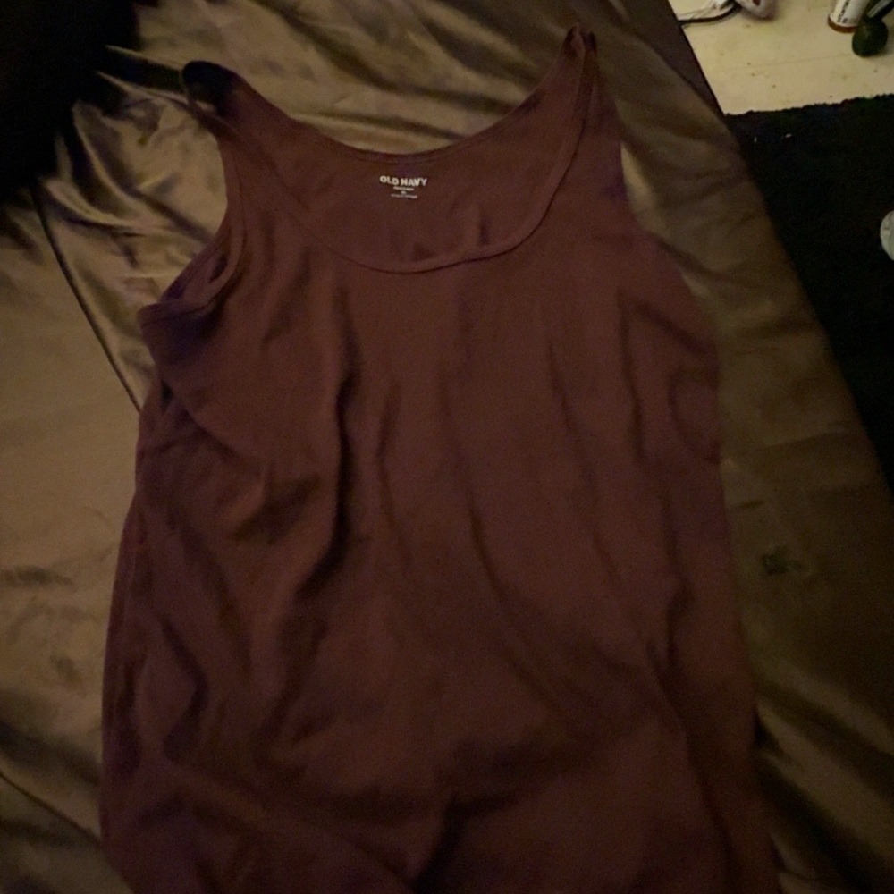 Old Navy Women's Dark Brown Tank Top